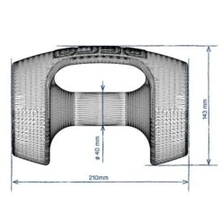 Beco Aqua-Jogging-Hanteln "BEbell" -Schwimmausrüstung 293 0305 4
